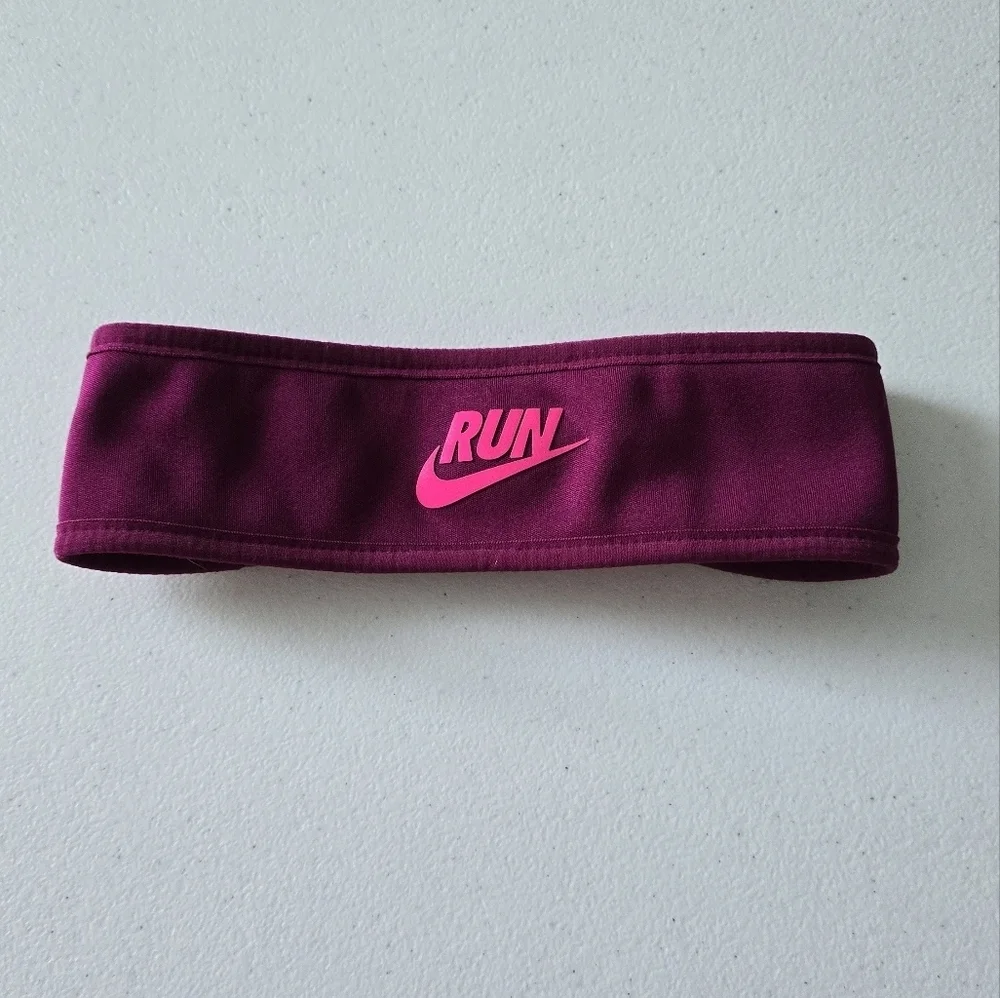 Nike Head band dark pink